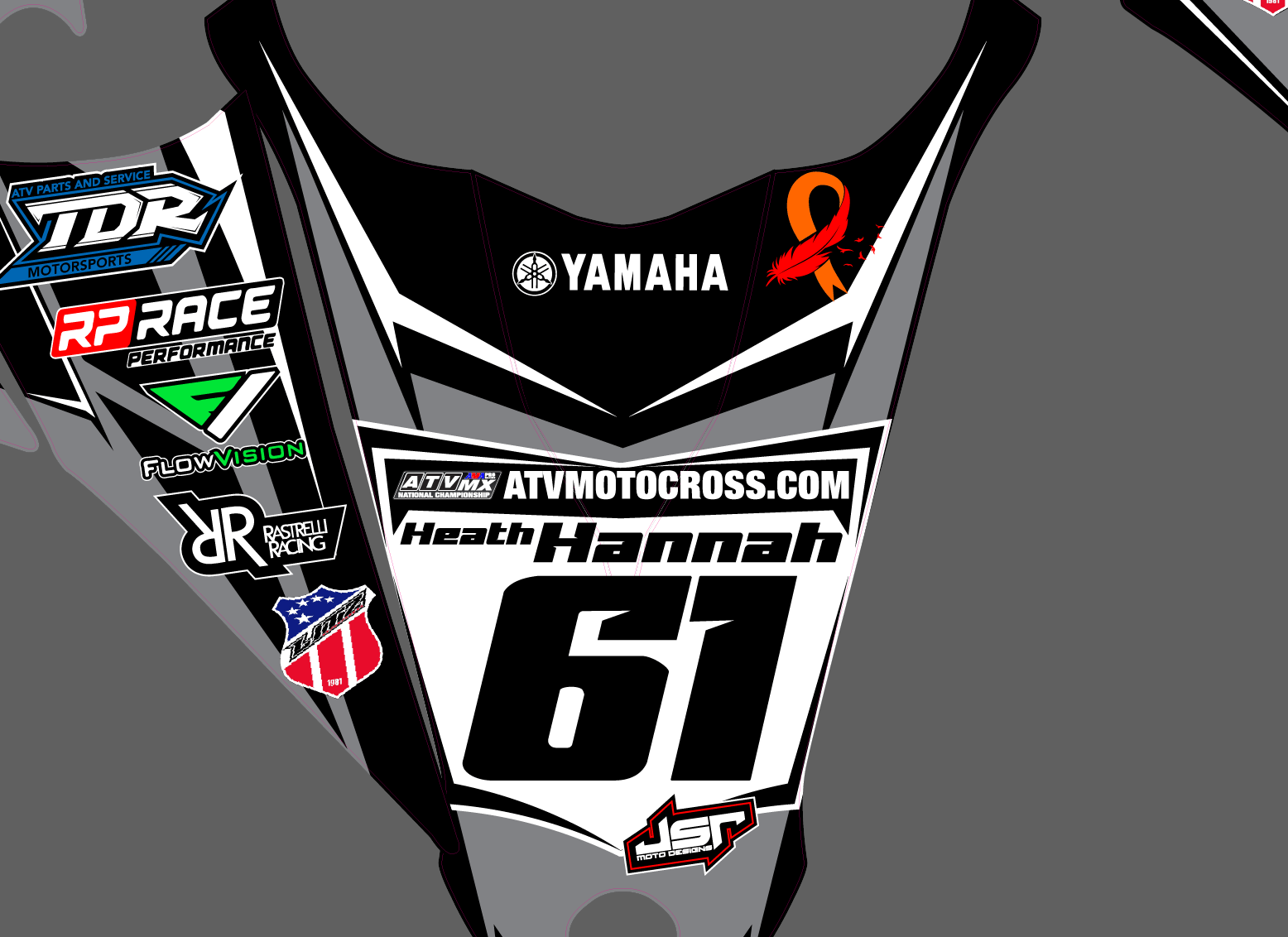 MX Number Plates Graphics JSR Moto Designs